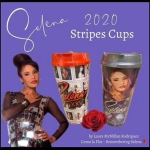 2020 25th Anniversary Selena Stripes Cups